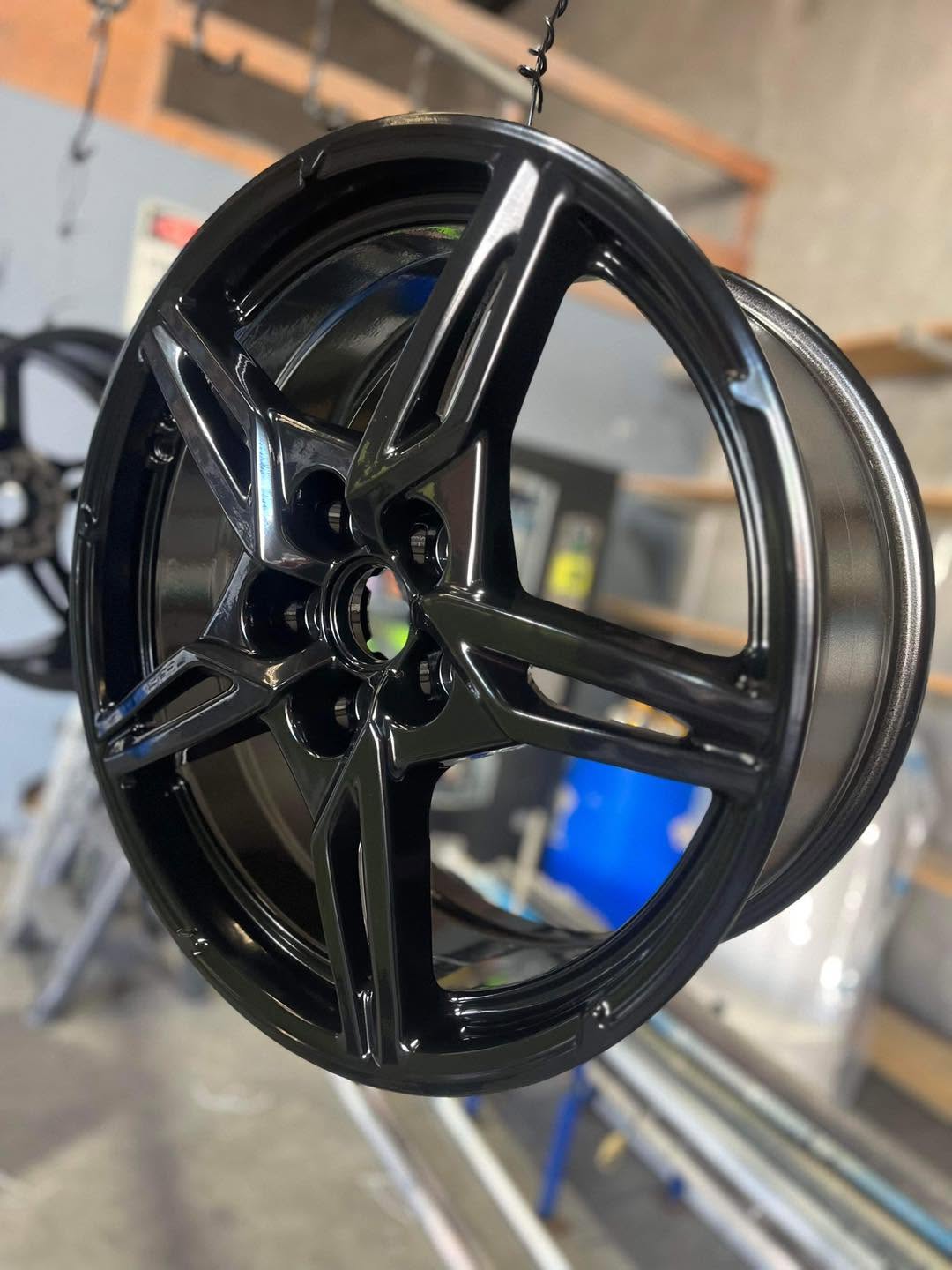 Same day powder coating wheel service by A1 Coaters